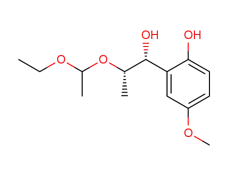 2-[(1R,2S)-2-(1-Ethoxy-ethoxy)-1-hydroxy-propyl]-4-methoxy-phenol