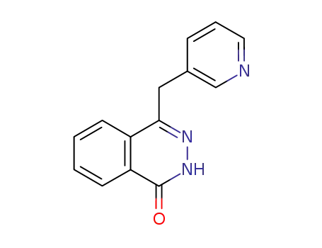 Molecular Structure of 137387-90-7 (1(2H)-Phthalazinone, 4-(3-pyridinylmethyl)-)