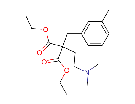Propanedioic acid, [2-(dimethylamino)ethyl][(3-methylphenyl)methyl]-,
diethyl ester