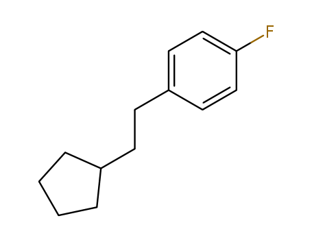 Benzene, 1-(2-cyclopentylethyl)-4-fluoro- (9CI)