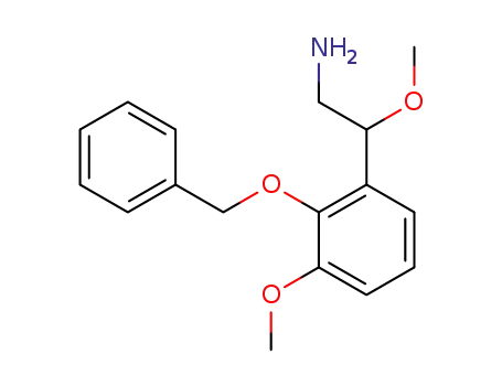 2-(3-methoxy-2-benzyloxyphenyl)-2-methoxyethylamine