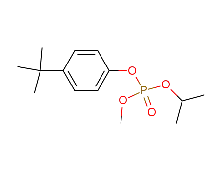 Molecular Structure of 496044-23-6 (Phosphoric acid, 4-(1,1-dimethylethyl)phenyl methyl 1-methylethyl ester)