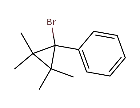 Molecular Structure of 4920-72-3 (1-bromo-1-phenyl-2,2,3,3-tetramethylcyclopropane)