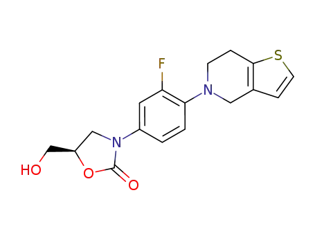 [3-[4-(6,7-dihydro-4H-thieno[3,2-c]pyridin-5-yl)-3-fluorophenyl]-2-oxo-5-oxazolidinyl]methanol