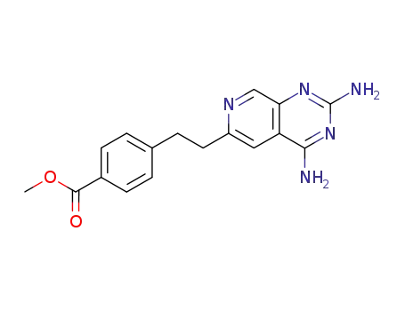 methyl 4-[2-(2,4-diaminopyrido[3,4-d]pyrimidin-6-yl)ethyl]benzoate