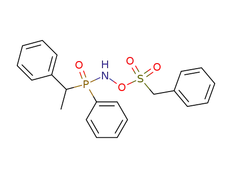 O-benzylsulfonyl-N-[phenyl(1-phenylethyl)phosphinoyl]hydroxylamine