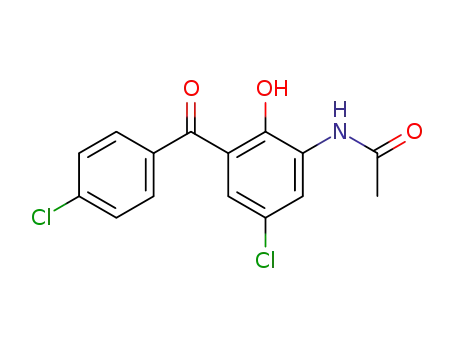 Acetamide, N-[5-chloro-3-(4-chlorobenzoyl)-2-hydroxyphenyl]-