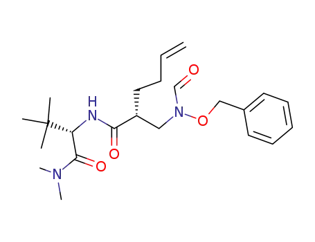 (R)-2-[(Benzyloxy-formyl-amino)-methyl]-hex-5-enoic acid ((S)-1-dimethylcarbamoyl-2,2-dimethyl-propyl)-amide