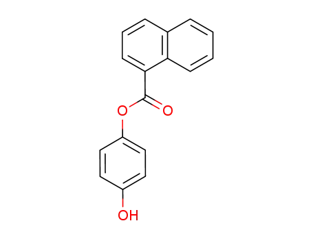 1-Naphthalenecarboxylic acid, 4-hydroxyphenyl ester