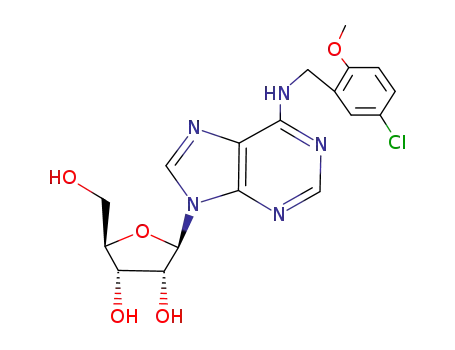 N-[(5-Chloro-2-methoxyphenyl)methyl]adenosine
