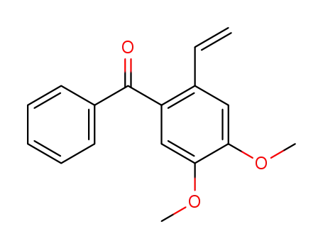 Methanone, (2-ethenyl-4,5-dimethoxyphenyl)phenyl-