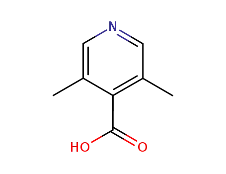 Molecular Structure of 544703-96-0 (3,5-dimethylpyridine-4-carboxylic acid)
