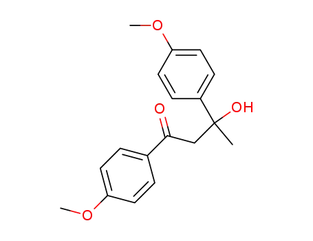 1-Butanone, 3-hydroxy-1,3-bis(4-methoxyphenyl)-