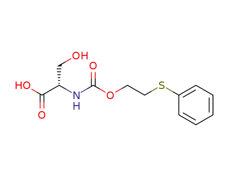L-Serine, N-[[2-(phenylthio)ethoxy]carbonyl]-