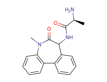 7-(L-alaninyl)-amino-5-methyl-5,7-dihydro-6H-dibenz[b,d]azepin-6-one