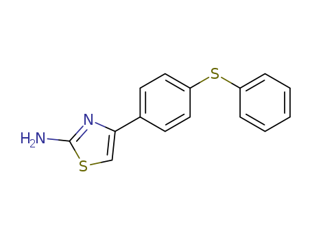 4-(4-Phenylsulfanylphenyl)-thiazol-2-ylamine