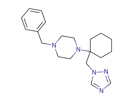 Piperazine,
1-(phenylmethyl)-4-[1-(1H-1,2,4-triazol-1-ylmethyl)cyclohexyl]-