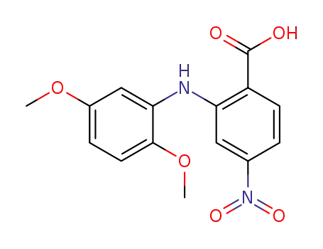 Benzoic acid, 2-[(2,5-dimethoxyphenyl)amino]-4-nitro-