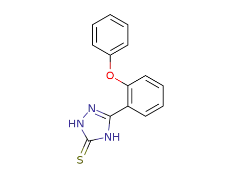 Molecular Structure of 618429-99-5 (5-(2-phenoxyphenyl)-2H-1,2,4-triazole-3(4H)-thione)