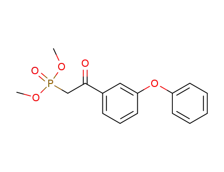 Phosphonic acid, [2-oxo-2-(3-phenoxyphenyl)ethyl]-, dimethyl ester