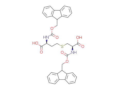 Molecular Structure of 622832-89-7 (DI-FMOC-L-CYSTATHIONINE)