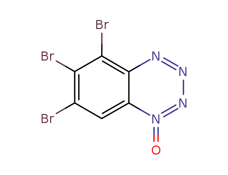 5,6,7-tribromo-1,2,3,4-benzotetrazine 1-oxide