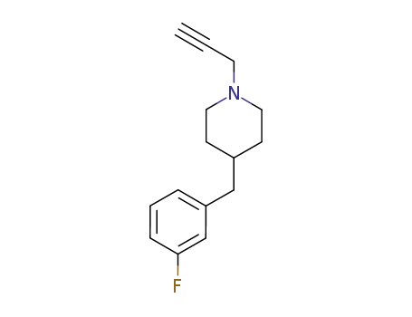 4-(3-fluoro-benzyl)-1-prop-2-ynyl-piperidine