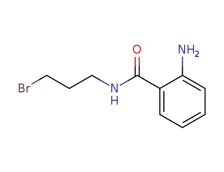Molecular Structure of 592527-81-6 (Benzamide, 2-amino-N-(3-bromopropyl)-)