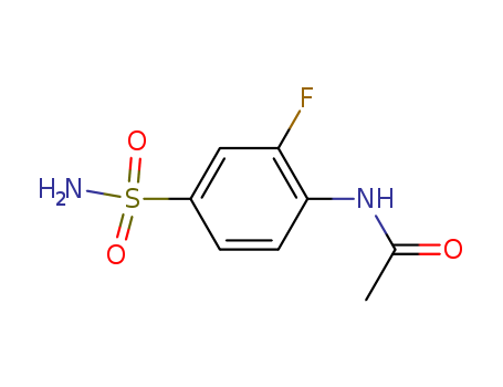 N-(2-fluoro-4-sulfamoylphenyl)acetamide
