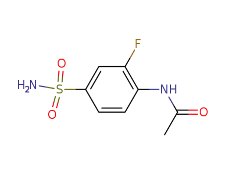Acetamide, N-[4-(aminosulfonyl)-2-fluorophenyl]-