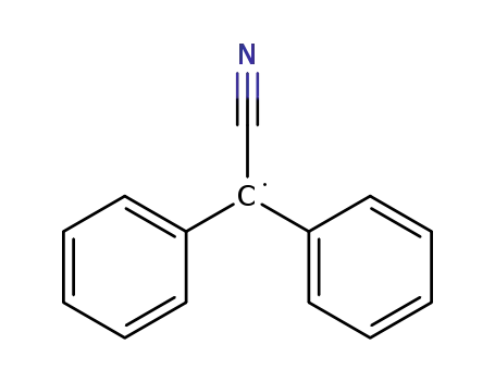 2,2'-Diphenyl-acetonitril-Radikal