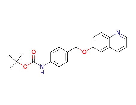 Carbamic acid, [4-[(6-quinolinyloxy)methyl]phenyl]-, 1,1-dimethylethyl
ester