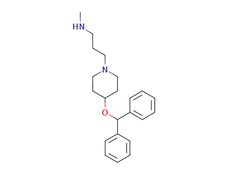 N-[3-[4-(diphenylmethoxy)piperidino]propyl]methylamine