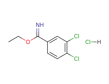 3,4-dichloro-benzimidic acid ethyl ester hydrochloride salt