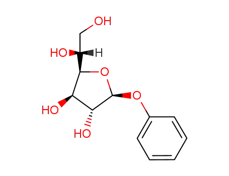 Molecular Structure of 6092-22-4 (.beta.-D-Glucofuranoside, phenyl)