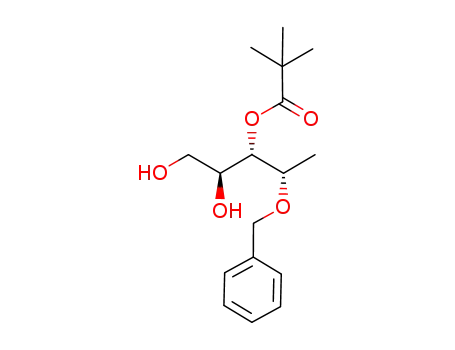 2,2-Dimethyl-propionic acid (1S,2S)-1-((S)-1-benzyloxy-ethyl)-2,3-dihydroxy-propyl ester