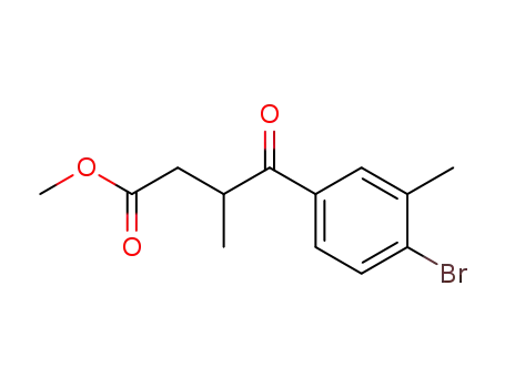 4-(4-bromo-3-methyl-phenyl)-3-methyl-4-oxo-butyric acid methyl ester