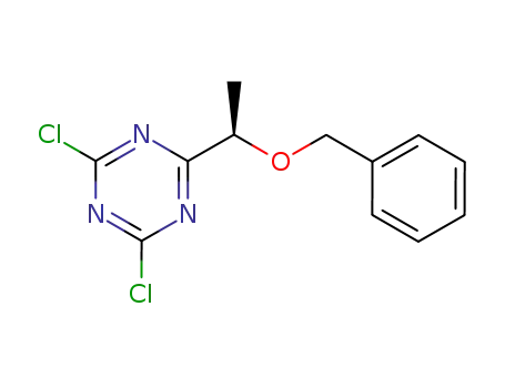1,3,5-Triazine, 2,4-dichloro-6-[(1R)-1-(phenylmethoxy)ethyl]-