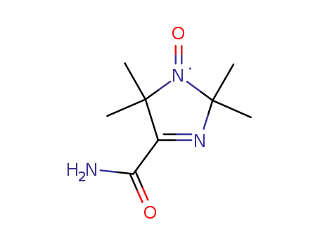 Molecular Structure of 33156-74-0 (1H-Imidazol-1-yloxy, 4-(aminocarbonyl)-2,5-dihydro-2,2,5,5-tetramethyl-)