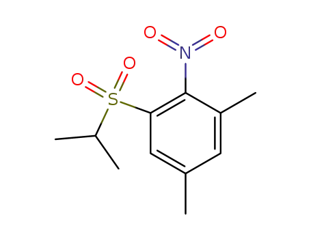 Benzene, 1,5-dimethyl-3-[(1-methylethyl)sulfonyl]-2-nitro-