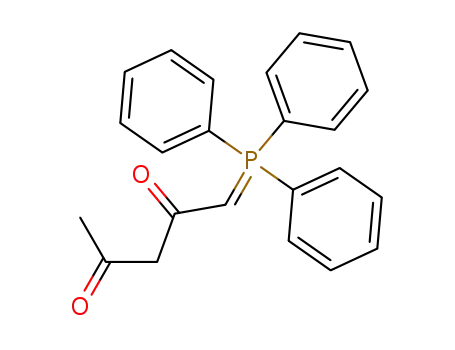 Molecular Structure of 593288-45-0 (Phosphonium, triphenyl-, 2,4-dioxopentylide)