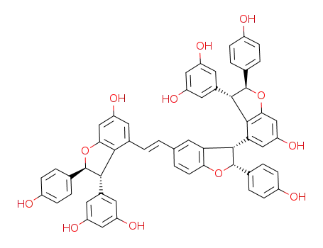 Molecular Structure of 165883-77-2 (R-Viniferin)