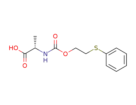 L-Alanine, N-[[2-(phenylthio)ethoxy]carbonyl]-