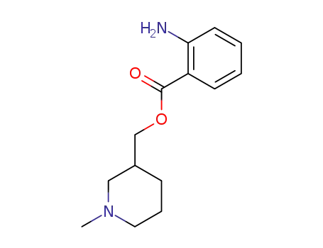 Molecular Structure of 337308-68-6 (1-methyl-piperidin-3-ylmethyl 2-aminobenzoate)