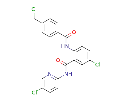 Benzamide,
5-chloro-2-[[4-(chloromethyl)benzoyl]amino]-N-(5-chloro-2-pyridinyl)-