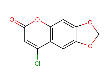6H-1,3-Dioxolo[4,5-g][1]benzopyran-6-one, 8-chloro-