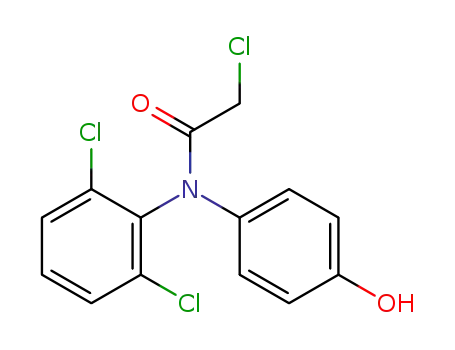 N-(chloroacetyl)-2',6'-(dichlorophenyl)-4-(hydroxyphenyl)amine