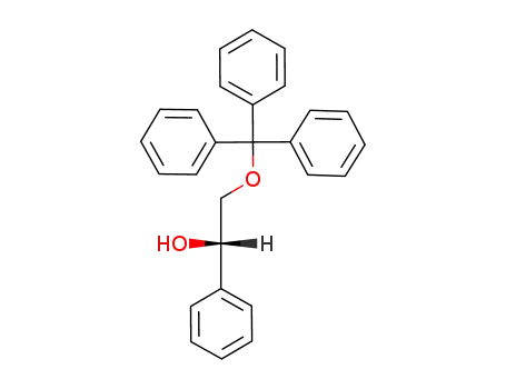 Molecular Structure of 80595-16-0 ((1S)-1-phenyl-2-O-triphenylmethyl-1,2-ethanediol)