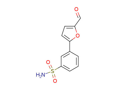 3-(5-formylfuran-2-yl)benzenesulfonamide