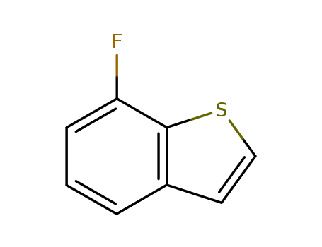 Benzo[b]thiophene, 7-fluoro- (9CI)